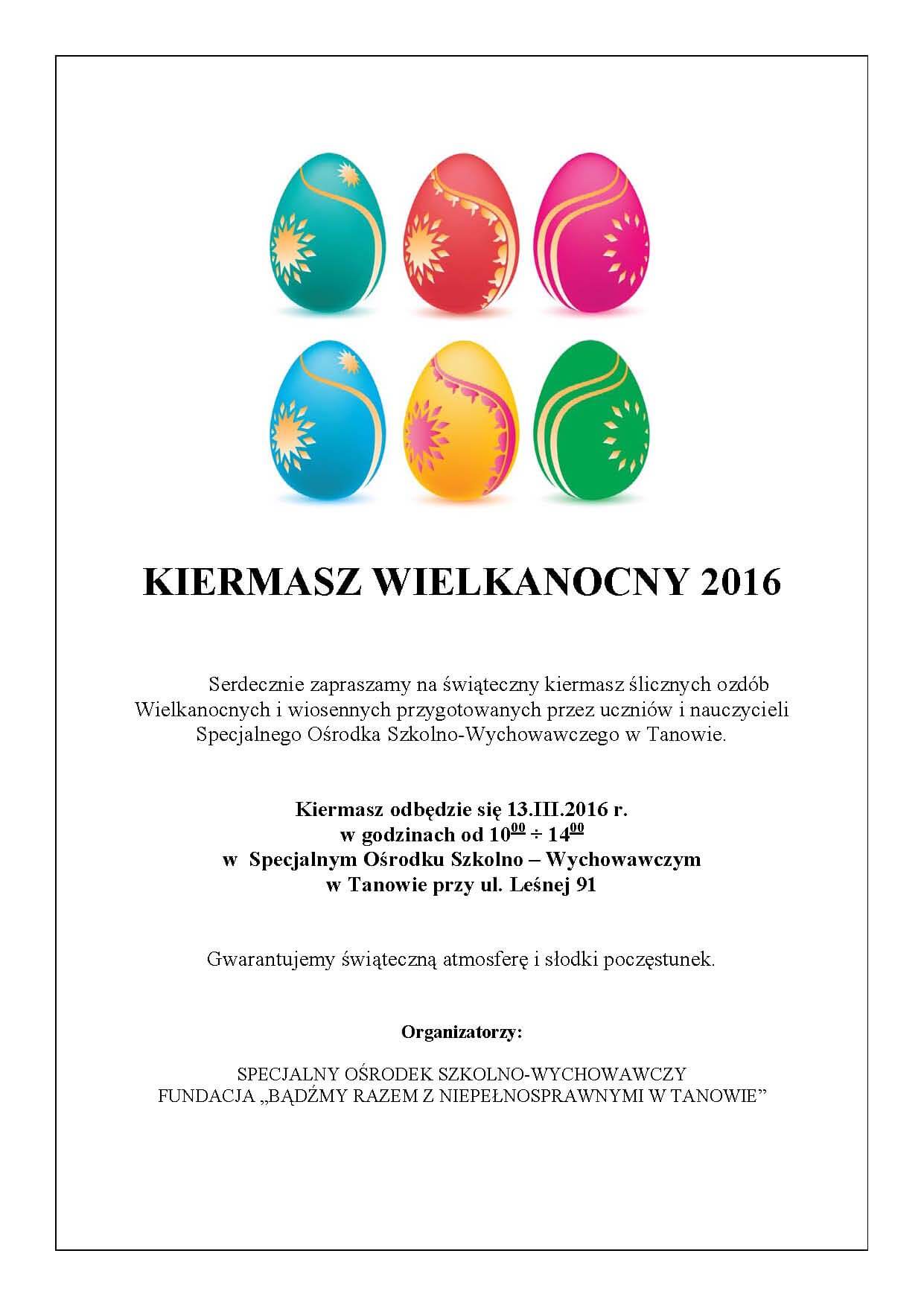 Kiermasz Świąteczny w Tanowie