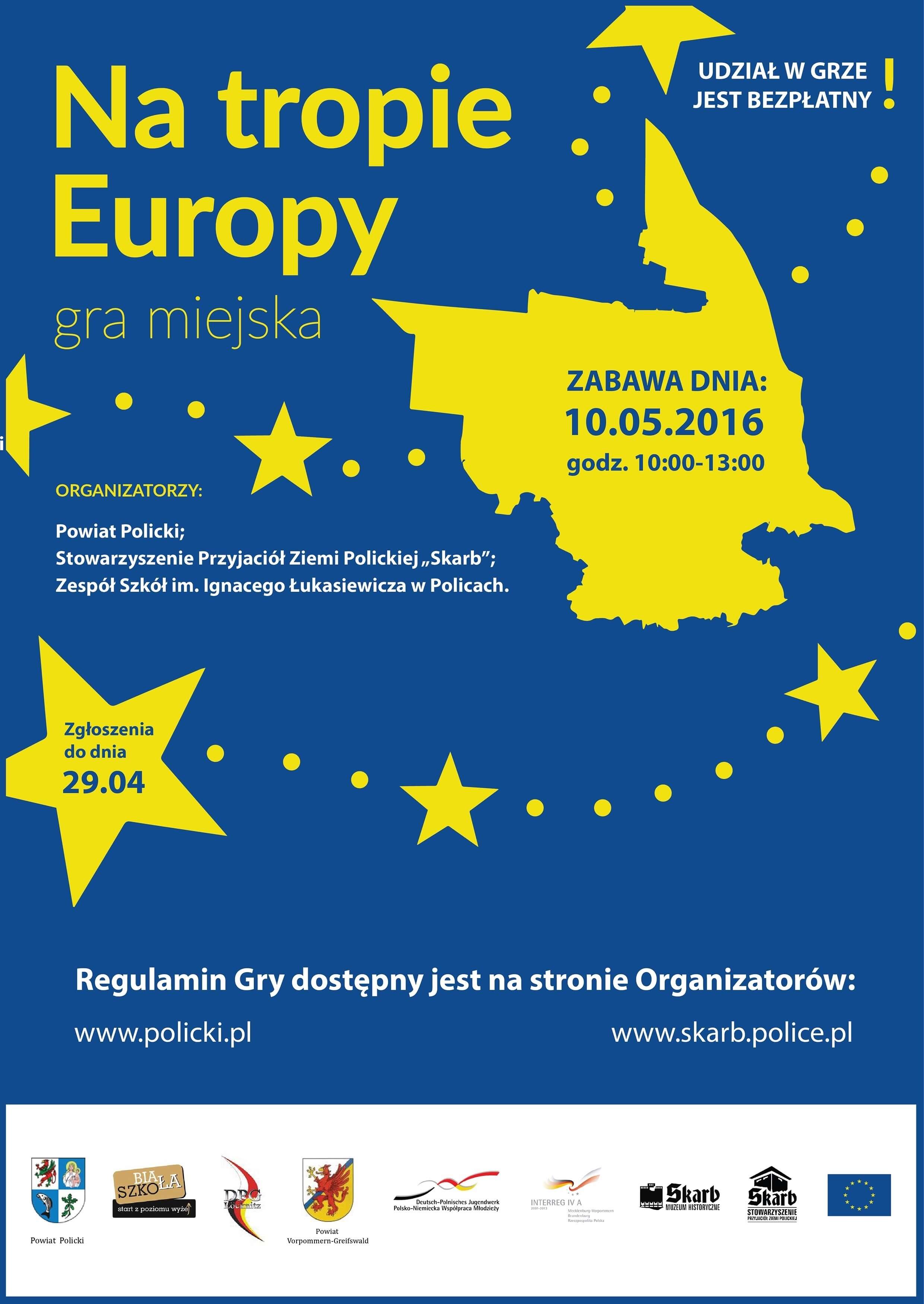 Europejska Gra Miejska pt. Na Tropie Europy