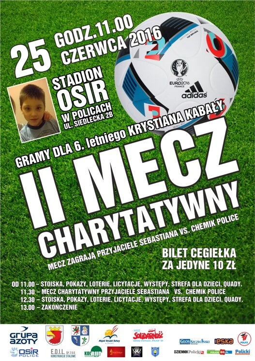 Mecz charytatywny - zapowiedź