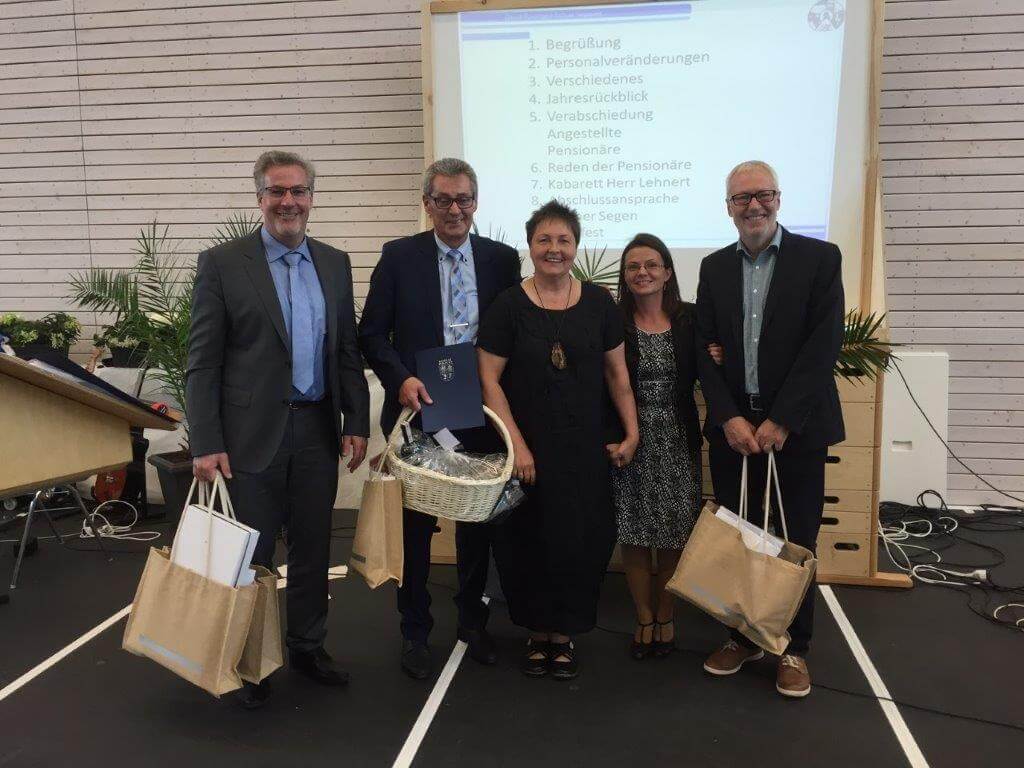 Uroczystości w David – Roentgen - Schule w Neuwied