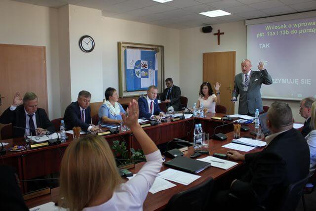 XXI sesja Rady Powiatu w Policach