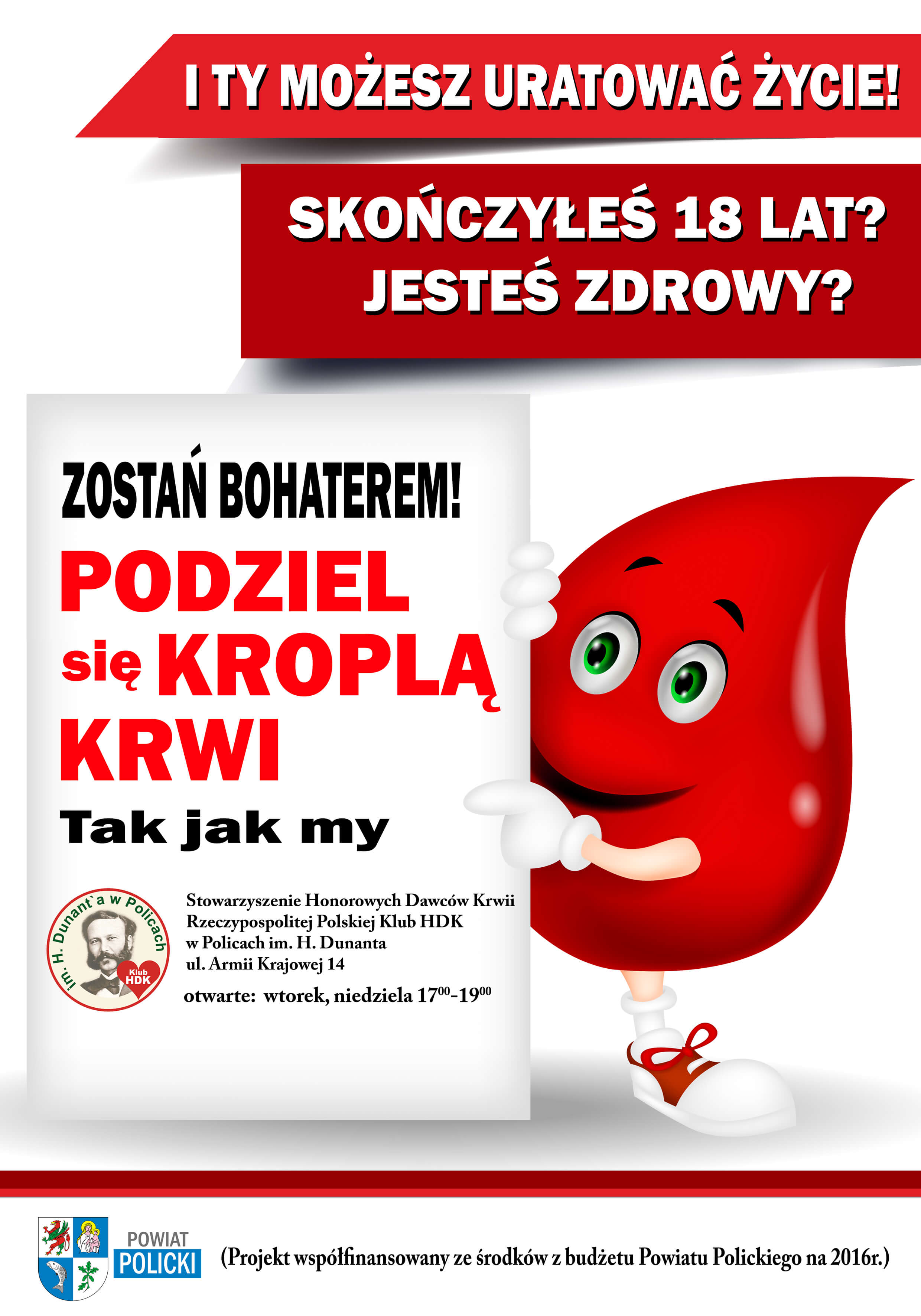 Podziel się kroplą krwi!