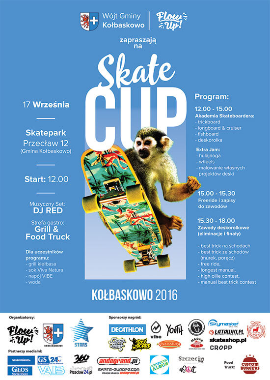 Gmina Kołbaskowo zaprasza na SkateCup!