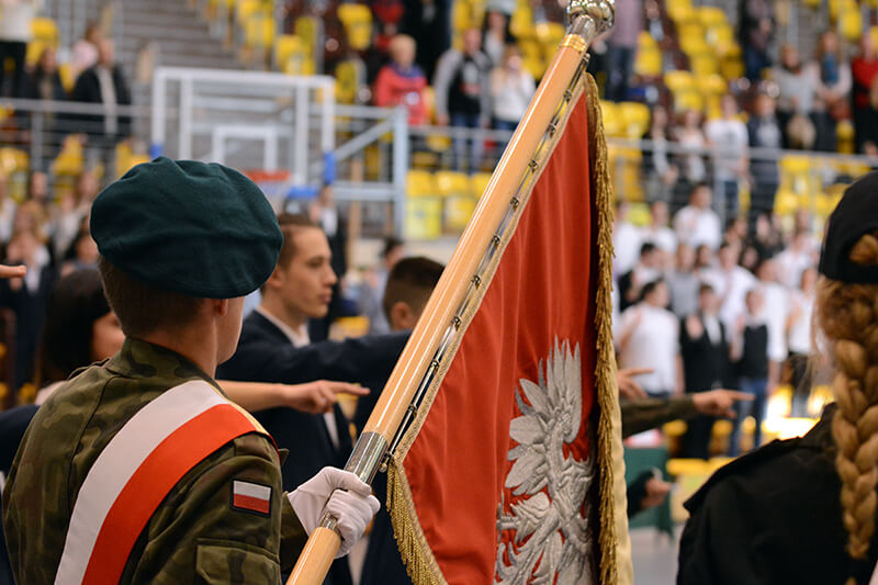 Ślubowanie w Zespole Szkół w Policach