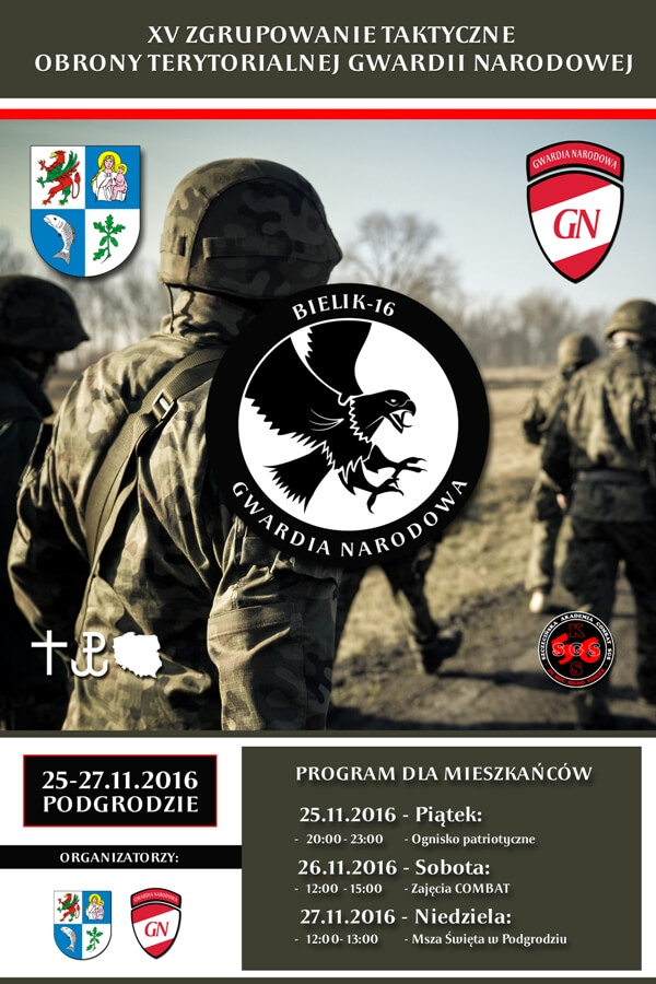 XV Zgrupowanie Taktyczne Obrony Terytorialnej    „Bielik-16”