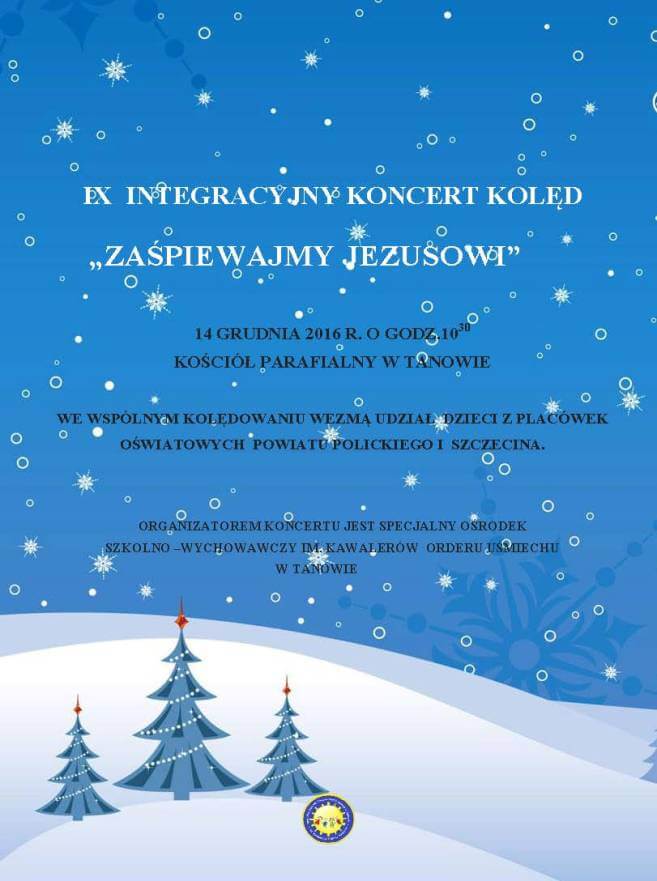 IX Integracyjny Koncert Kolęd "Zaśpiewajmy Jezusowi" w Tanowie