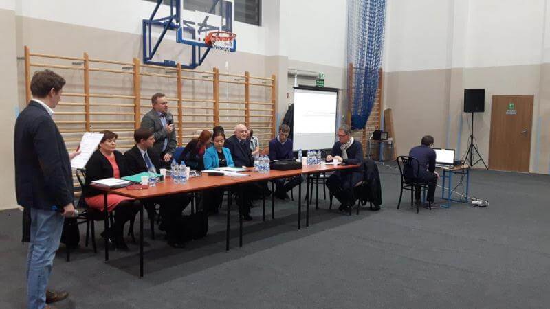 Zebranie wiejskie w Bezrzeczu