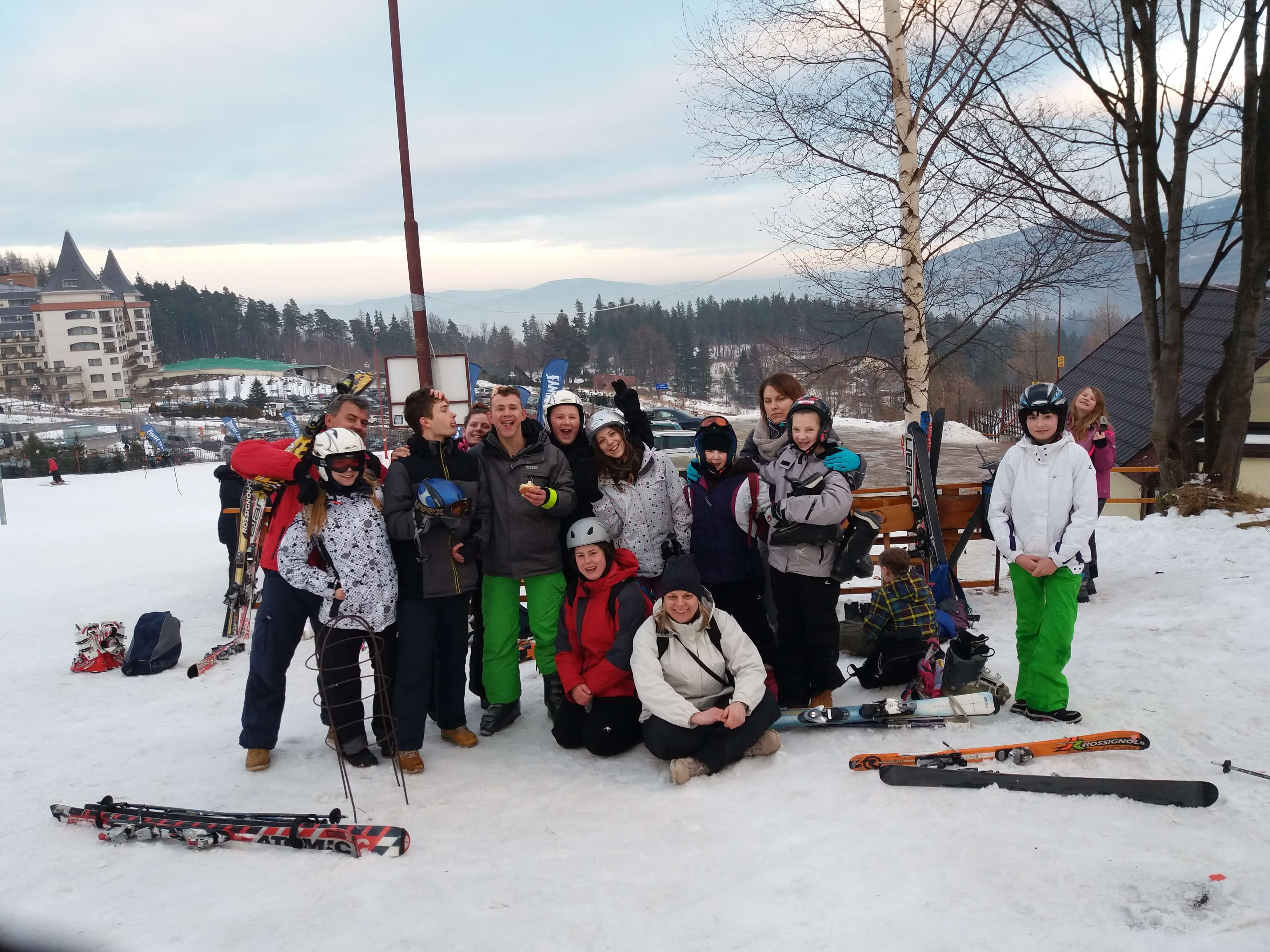 Dzieci z Domu Dziecka w Policach spędzają ferie w Karpaczu