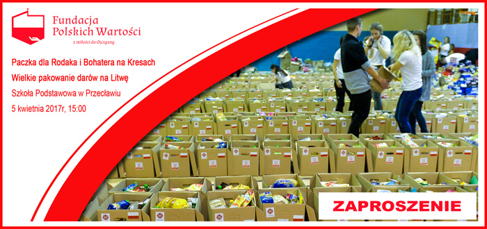 Weź udział w akcji "Paczka dla Rodaka i Bohatera na Kresach"