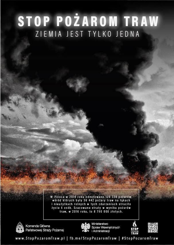 Stop pożarom traw - Ziemia jest tylko jedna