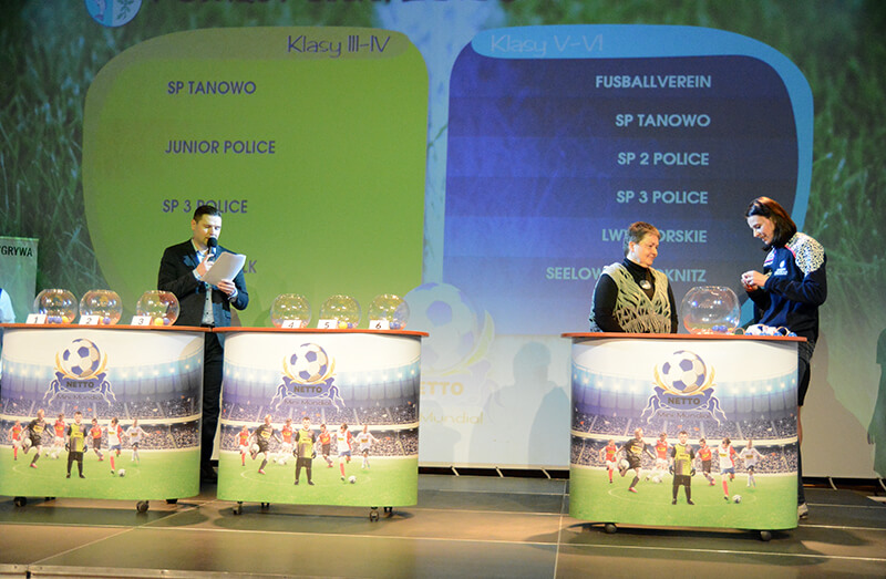 Losowanie drużyn w Netto Mini Mundial - w Powiecie Polickim zagrają po raz pierwszy