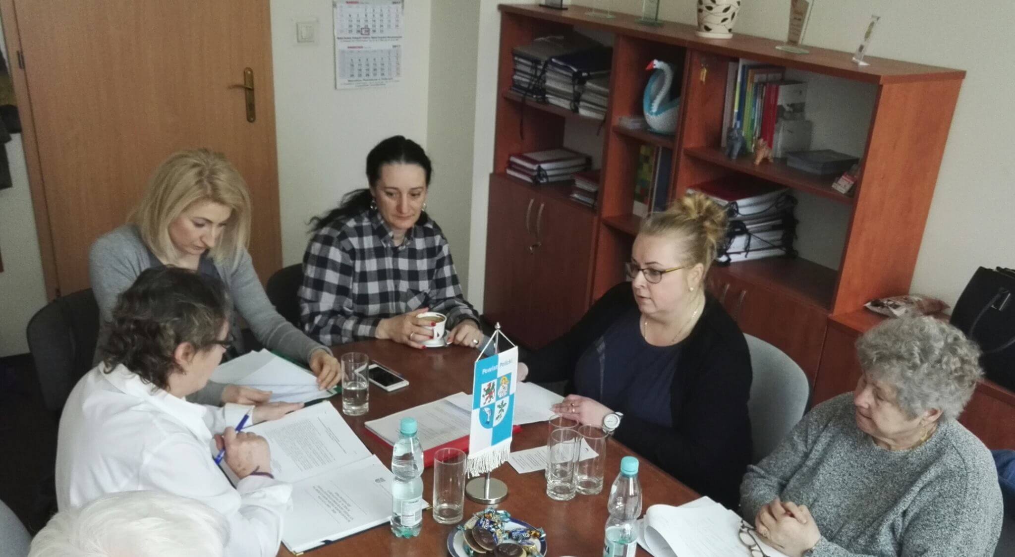X Posiedzenie Powiatowej Społecznej Rady do spraw Osób Niepełnosprawnych w Policach