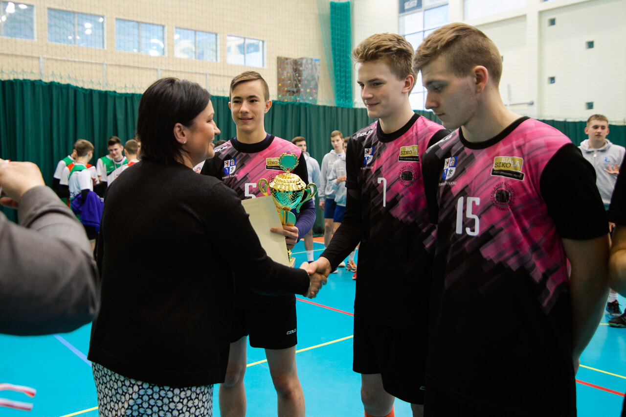 Gimnazjaliści z SMS Police    Wicemistrzami Województwa