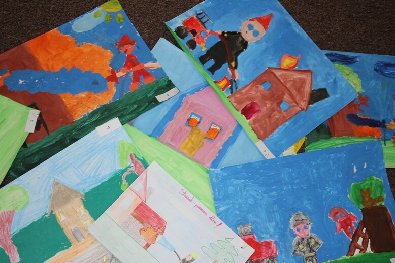 Wyniki eliminacji powiatowych Ogólnopolskiego Konkursu Plastycznego dla Dzieci i Młodzieży pod hasłem „25 lat PSP – Profesjonalni, Sprawni, Pomocni”