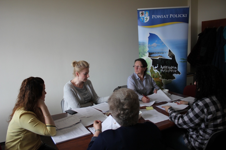 Posiedzenie Powiatowej Społecznej Rady ds. Osób Niepełnosprawnych w Policach