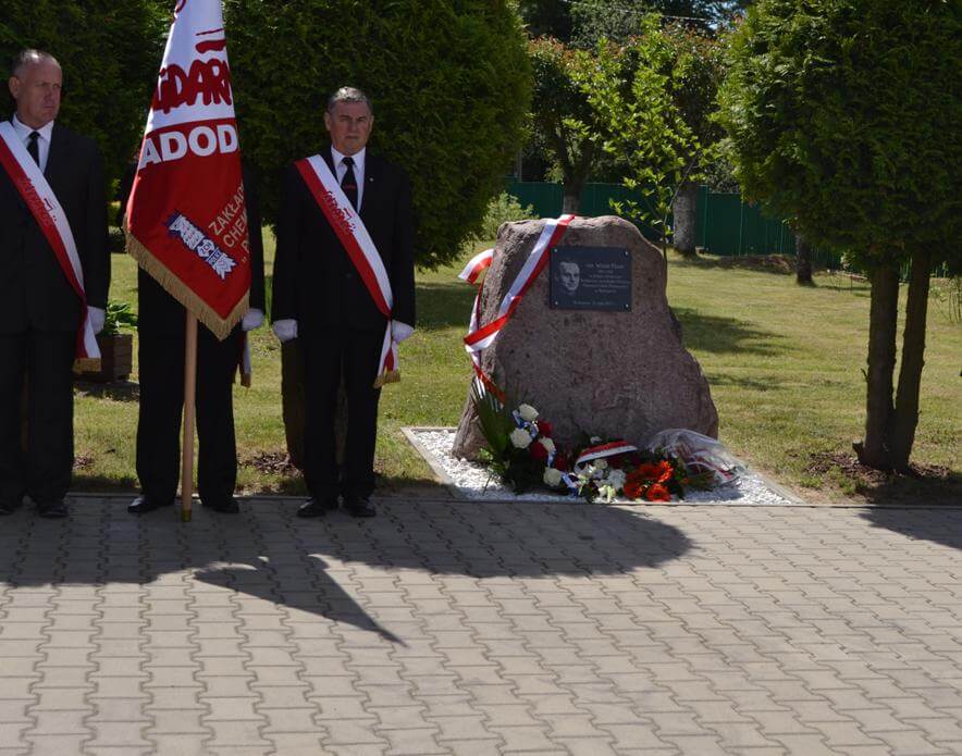 Odsłonięcie tablicy rotmistrza Pileckiego