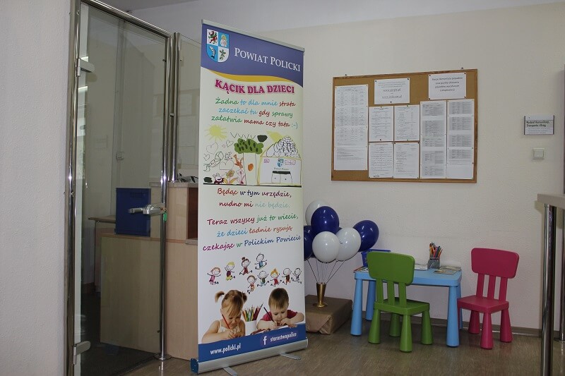 Niespodzianki z okazji Dnia Dziecka w Starostwie Powiatowym w Policach
