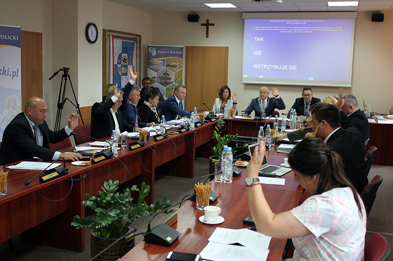 XXXI sesja Rady Powiatu w Policach