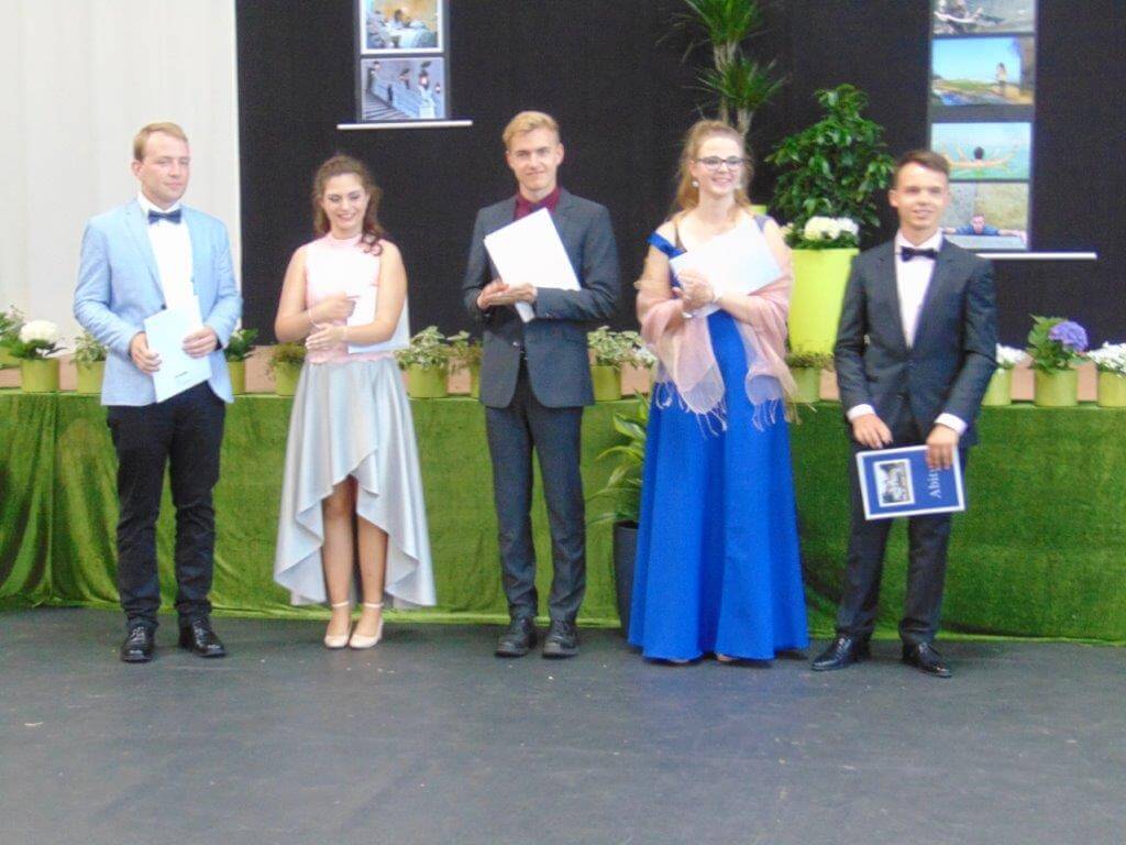 Rozdanie świadectw w EDPG Loecknitz