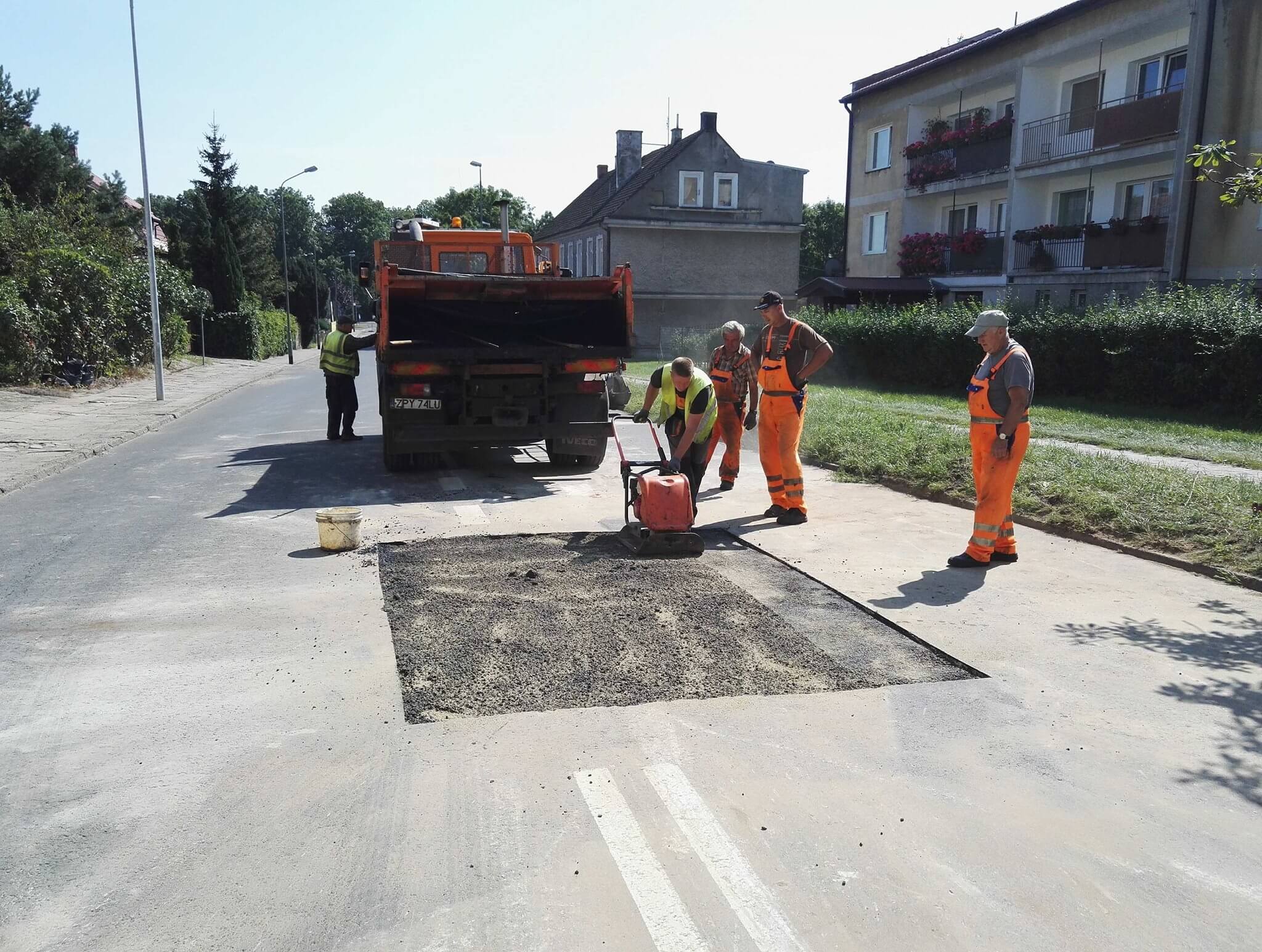 Ruch pojazdów na ul. Wojska Polskiego w Policach przywrócony