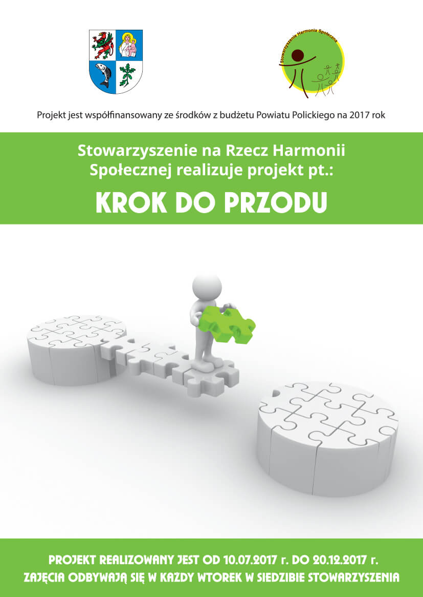 Zapraszamy na zajęcia pn. "Krok do przodu"