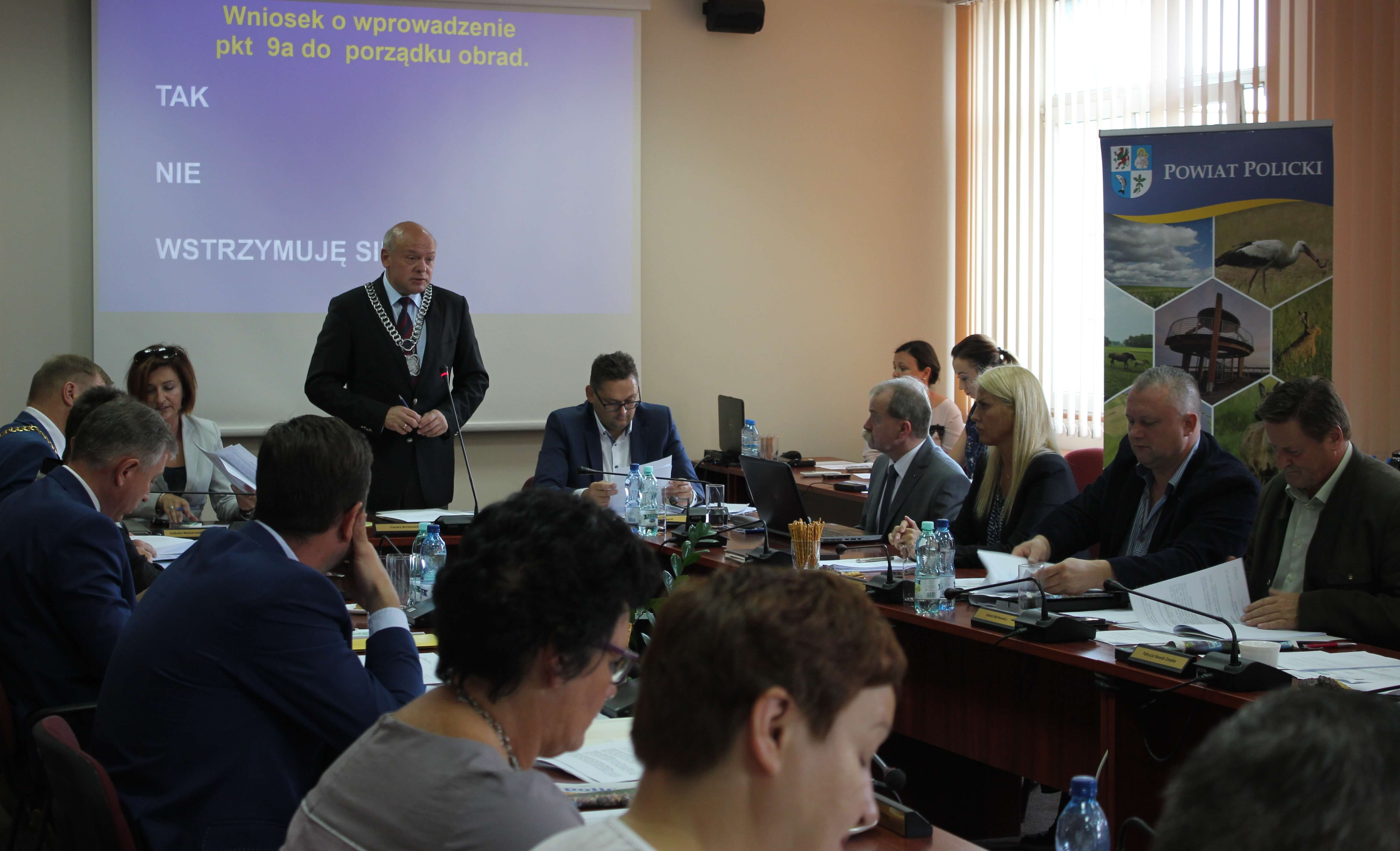 XXXII sesja Rady Powiatu w Policach