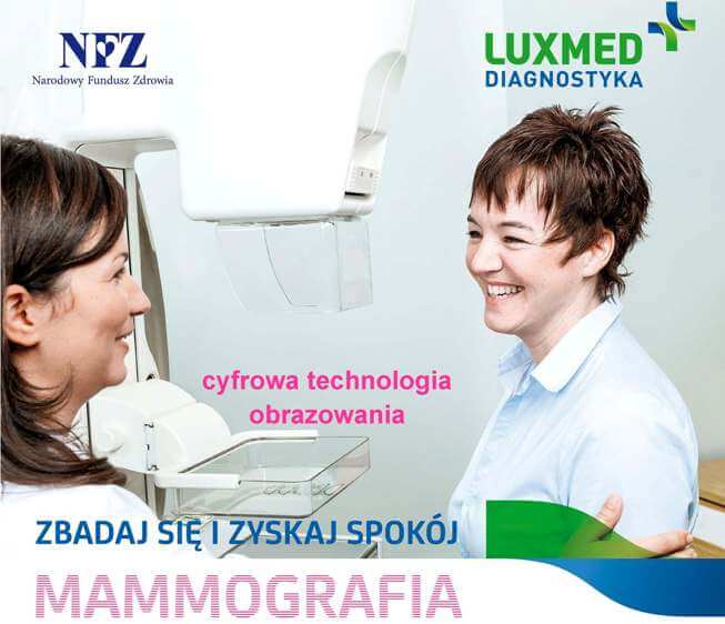 DARMOWE badania mammograficzne w Przecławiu