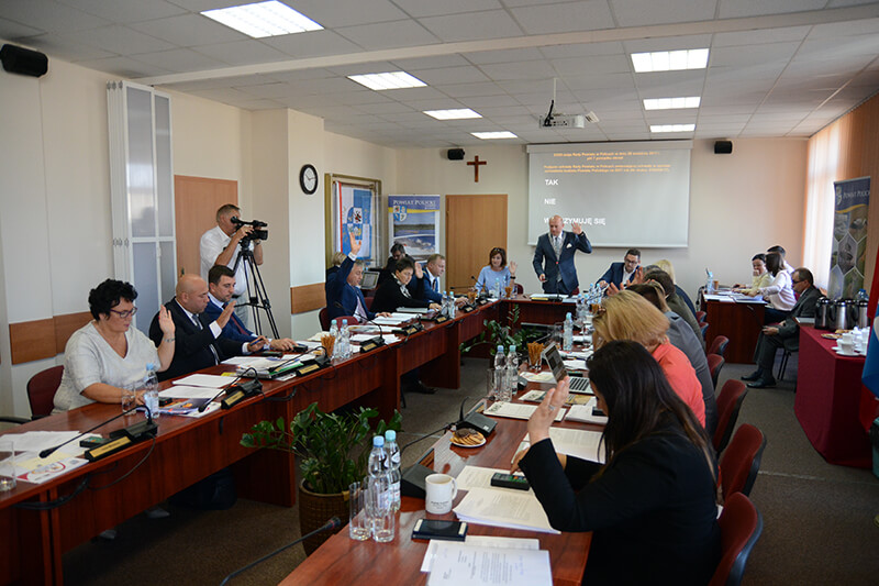 XXXIII sesja Rady Powiatu w Policach