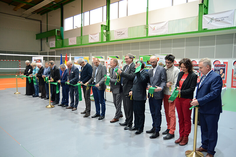 Otwarcie zmodernizowanej hali sportowej przy ul. Siedleckiej w Policach