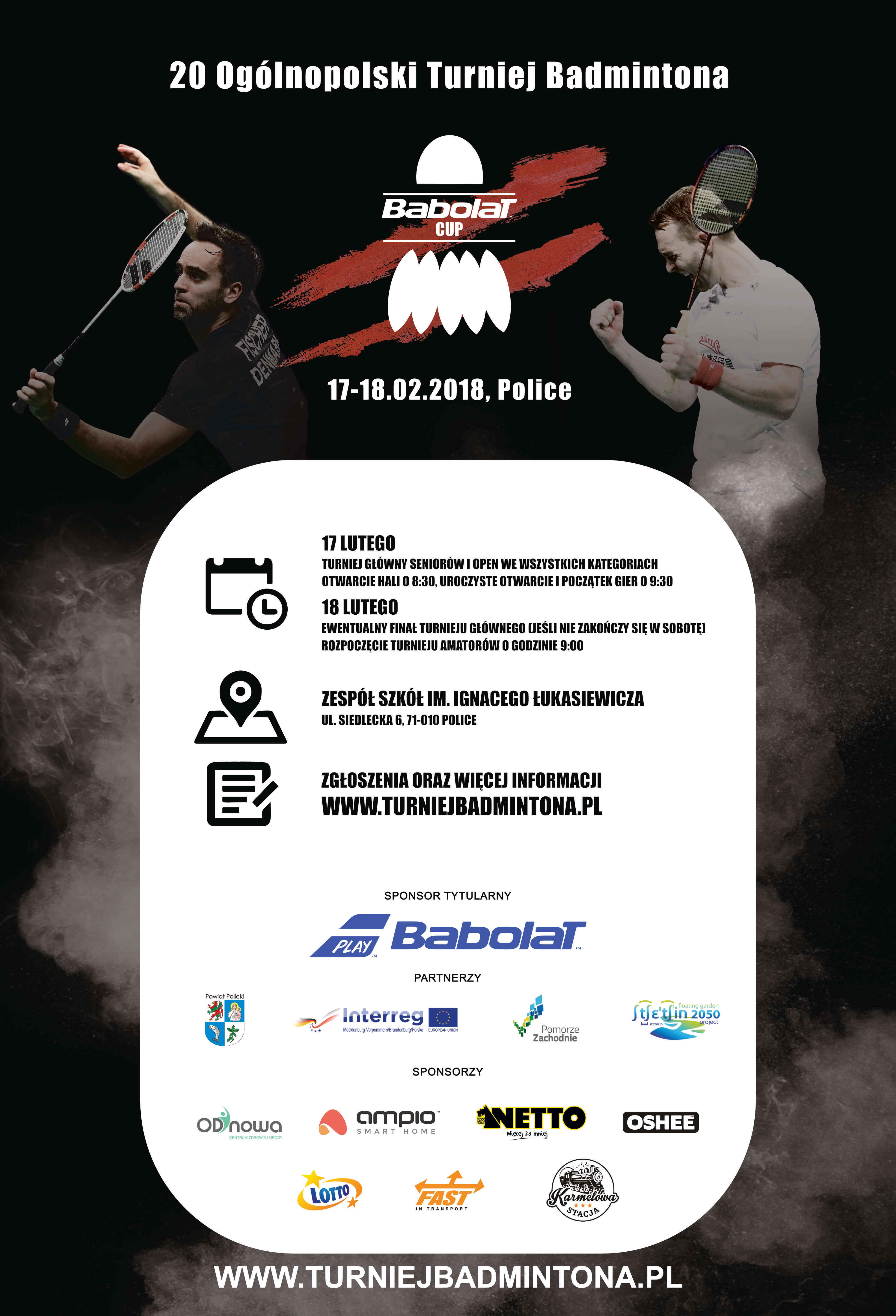 20. Ogólnopolski Turniej Badmintona Babolat Cup