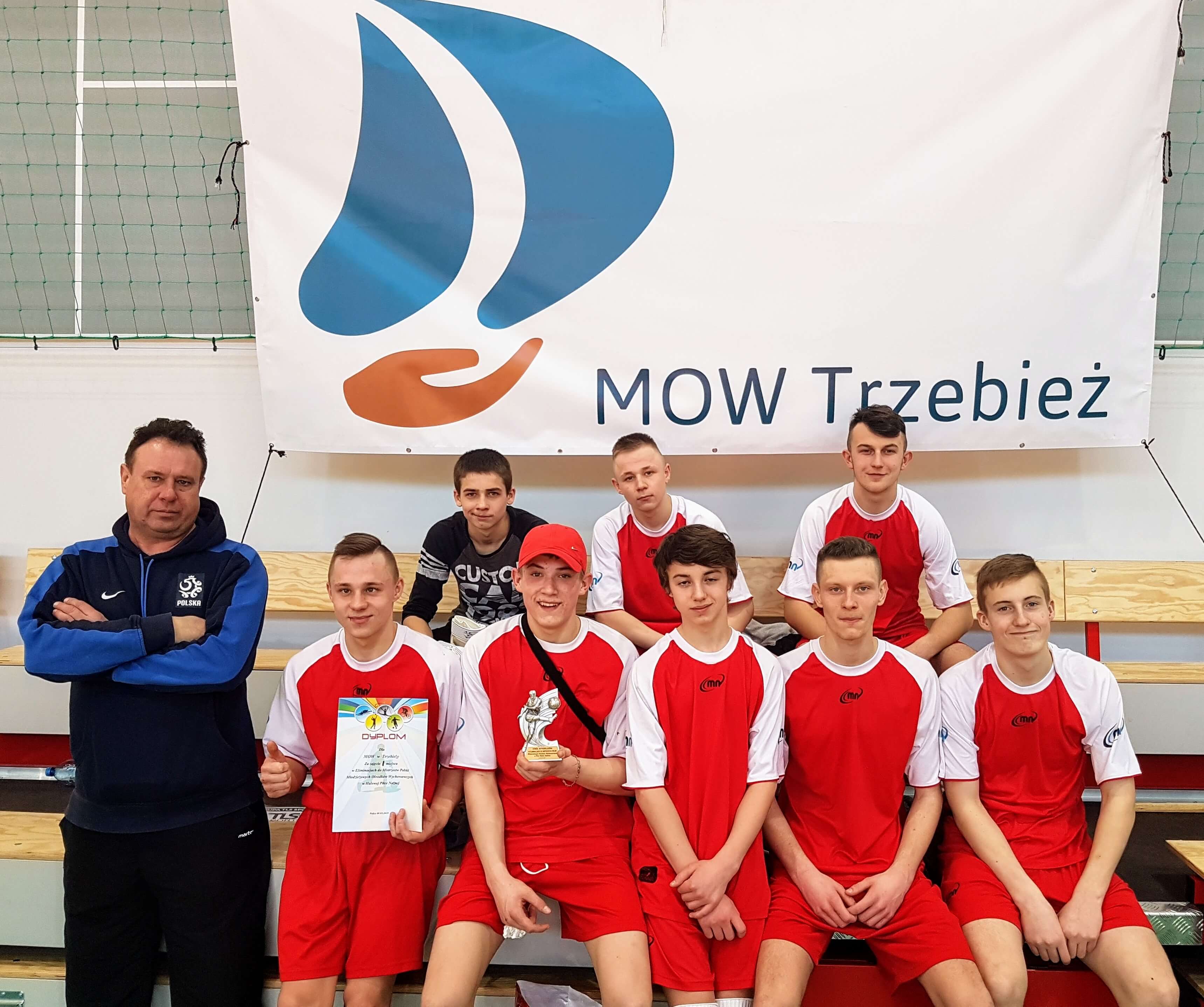 Wychowankowie MOW Trzebież wygrali eliminacje i pojadą do Warszawy