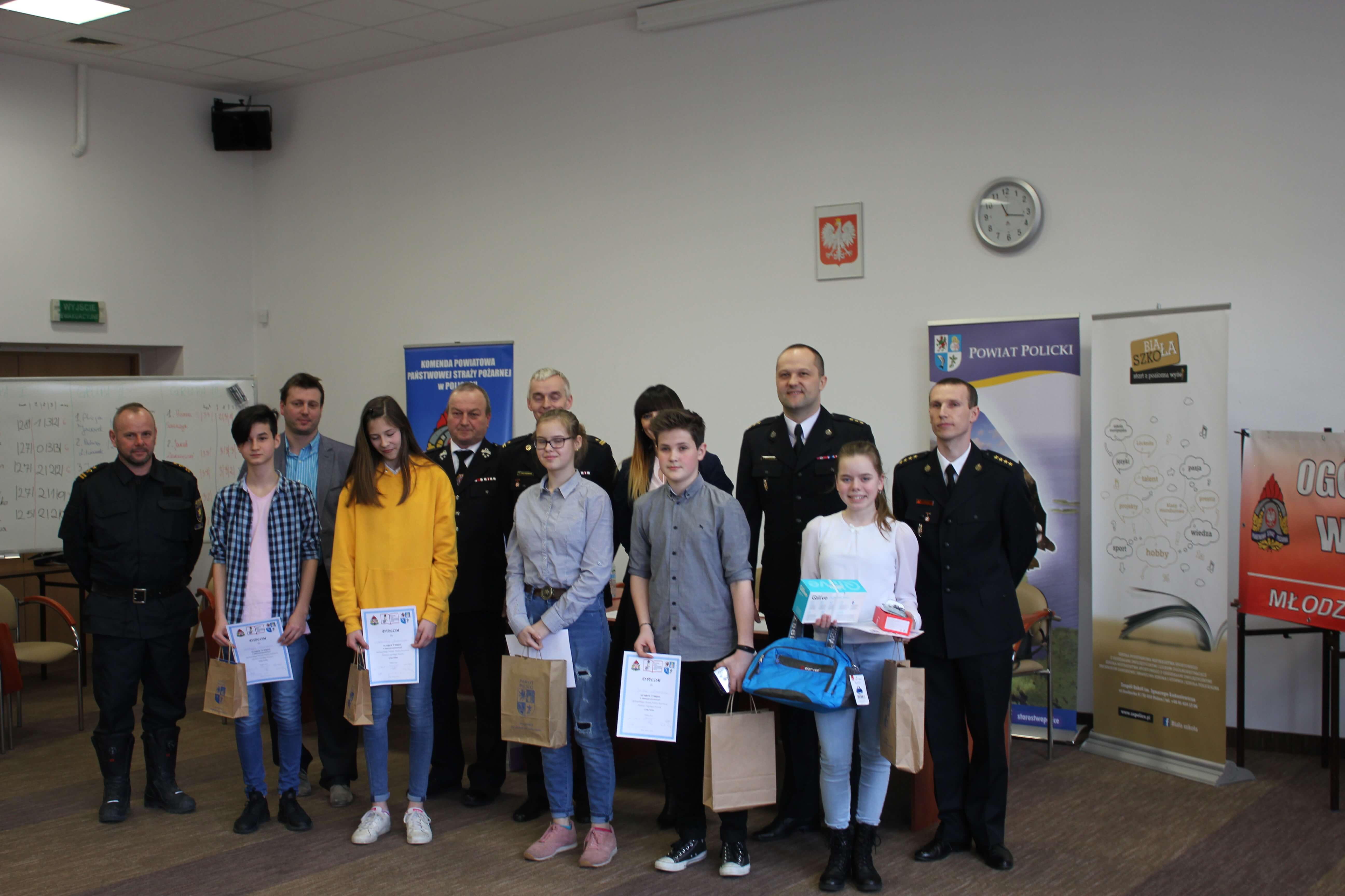 Ogólnopolski Turniej Wiedzy Pożarniczej "Młodzież Zapobiega Pożarom"