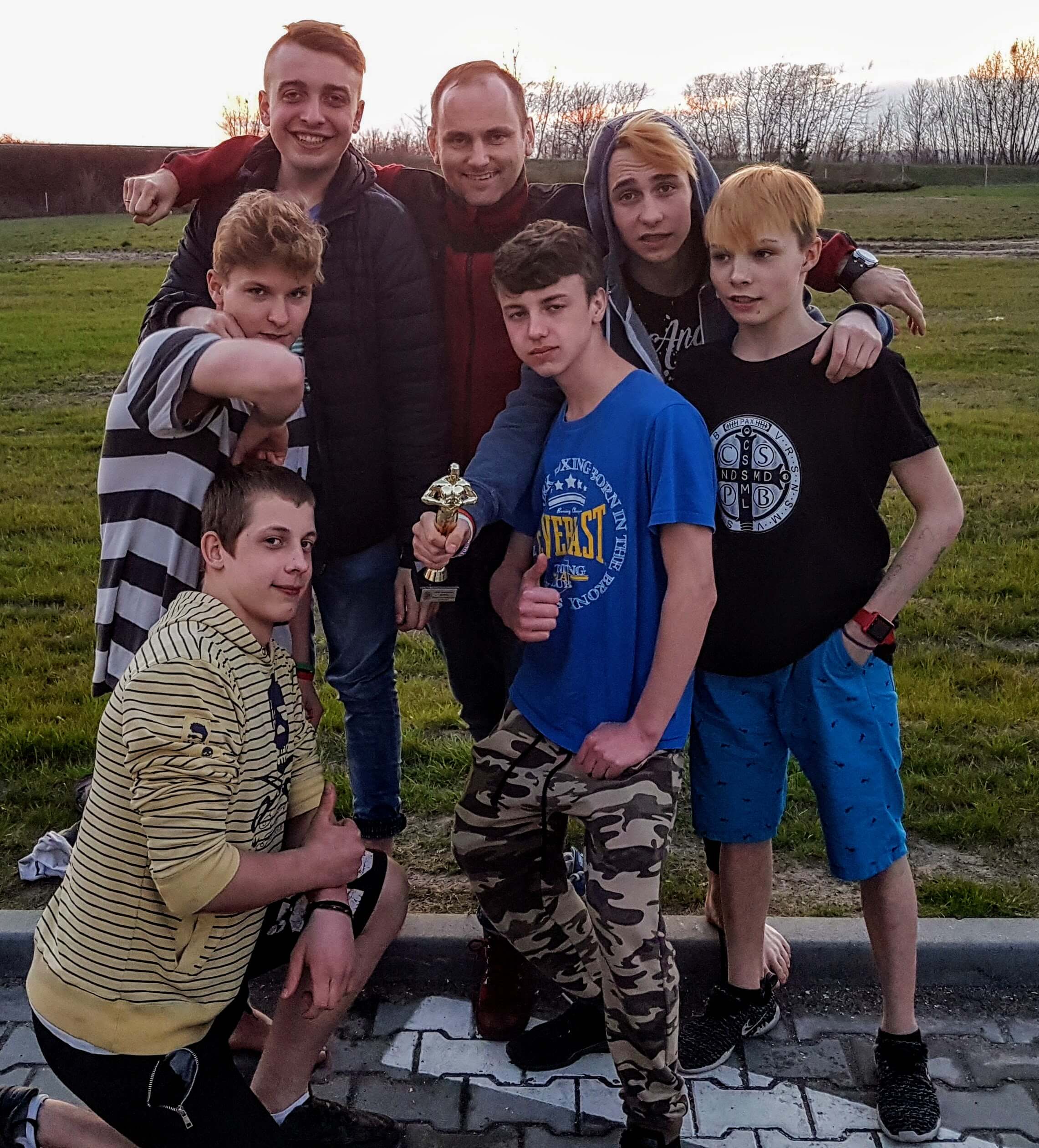 Wychowankowie MOW Trzebież z   nagrodą teatralną