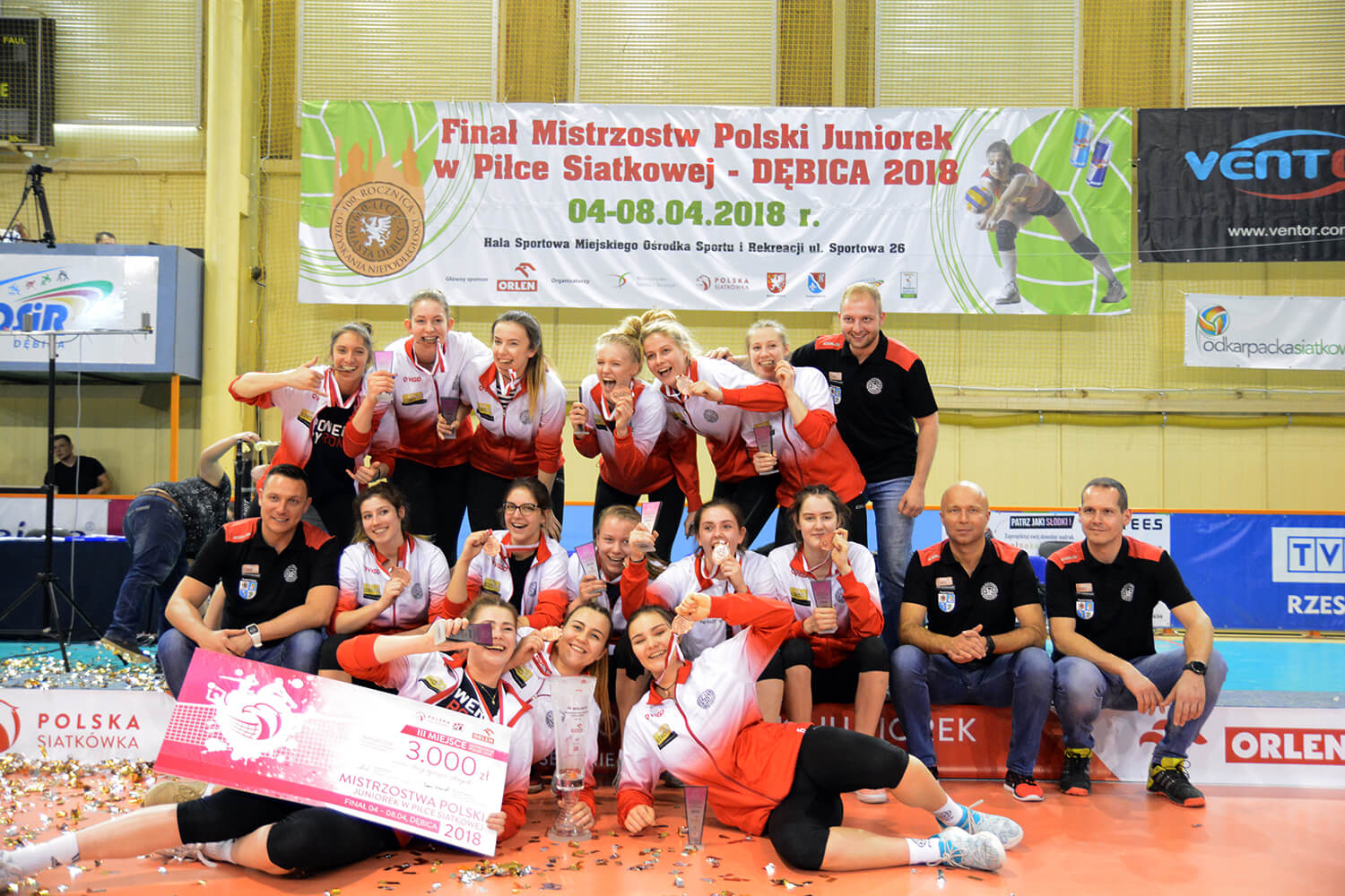 Juniorki SMS Police brązowymi medalistkami Mistrzostw Polski Juniorek