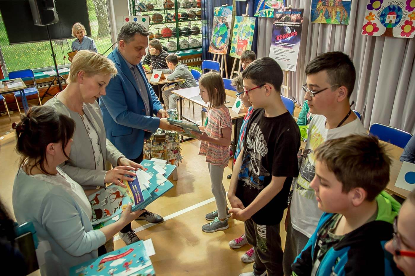 Podsumowanie konkursu plastyczno-przyrodniczego "Ziemia moim domem"