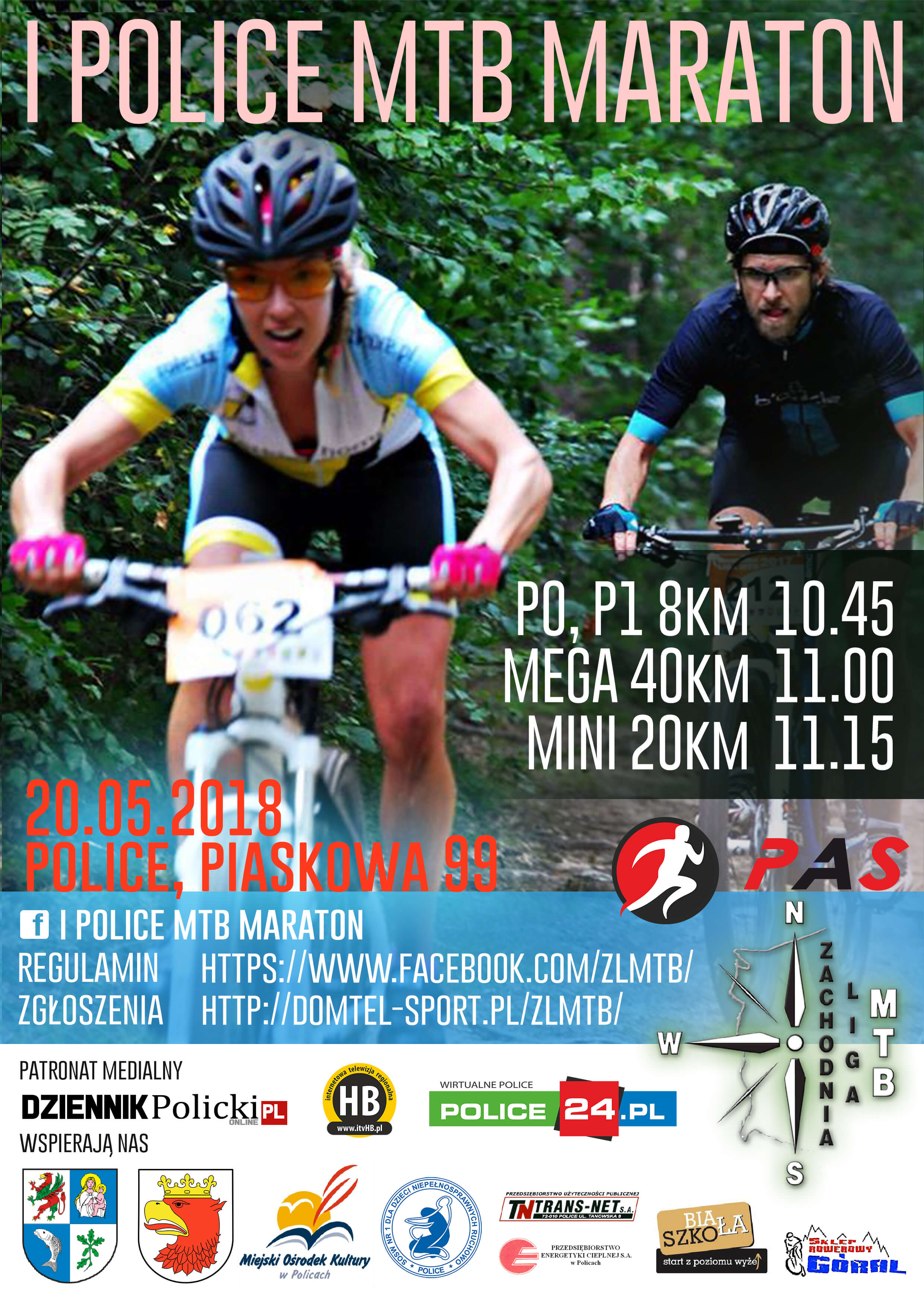 Zapraszamy na "I Police MTB Maraton"
