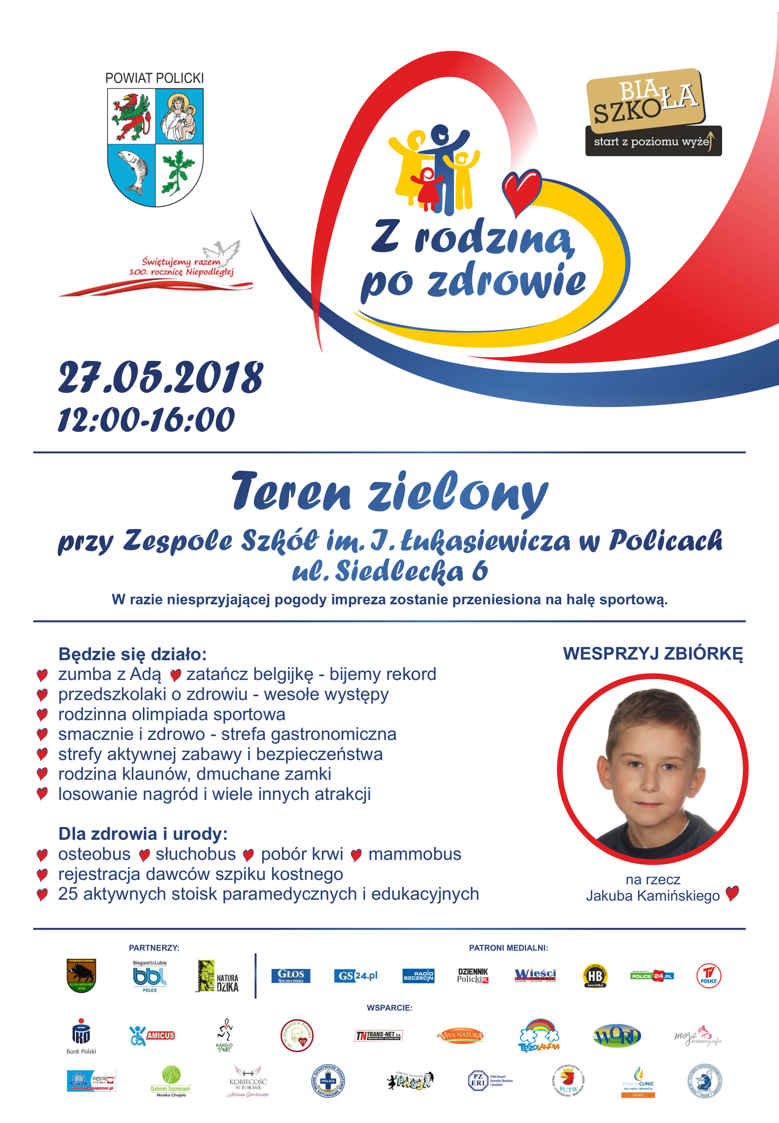 Zapraszamy na II Powiatowy Festyn Rodzinny "Z rodziną po zdrowie"