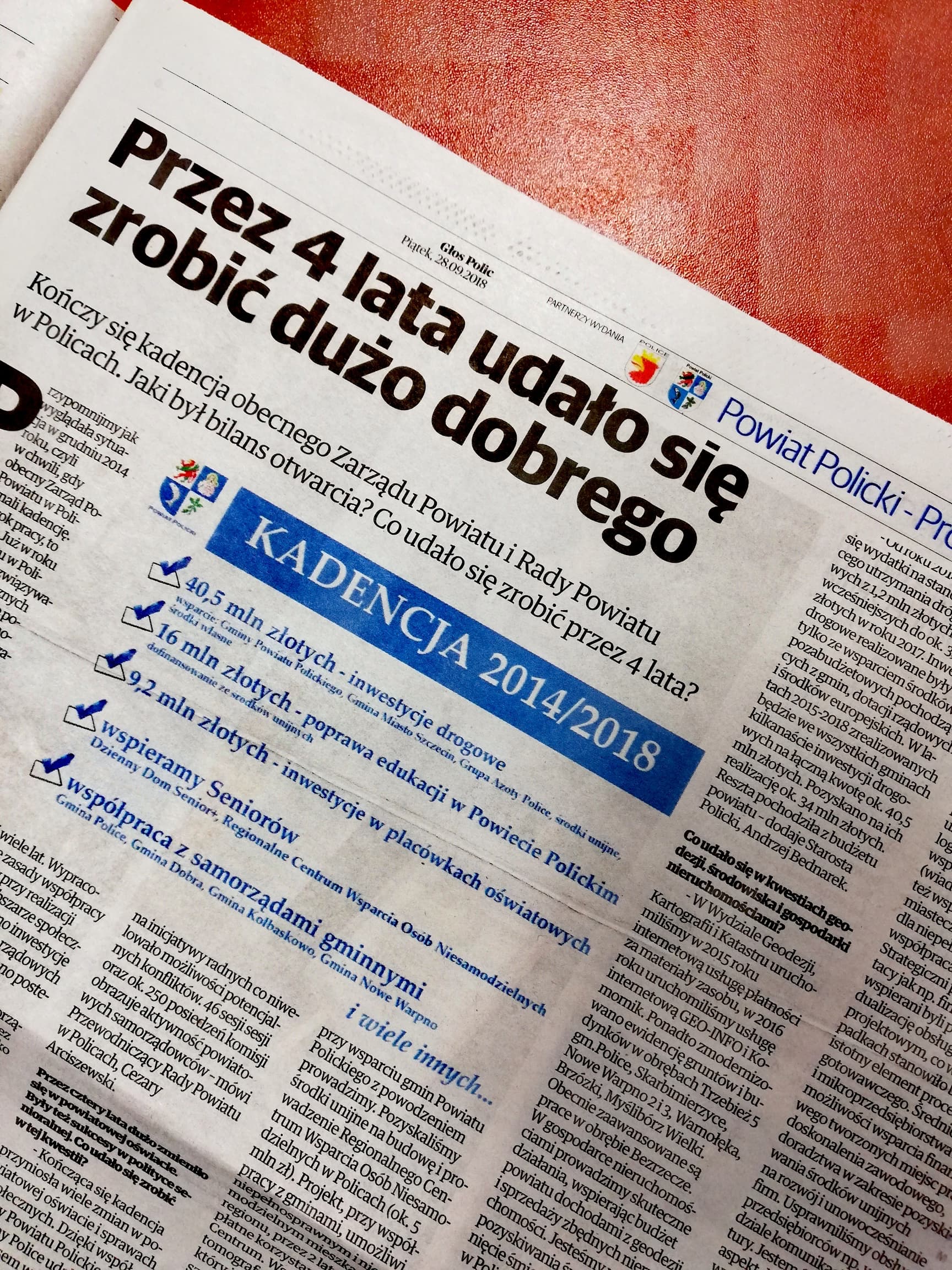 Wrześniowy „Głos Polic” już dostępny