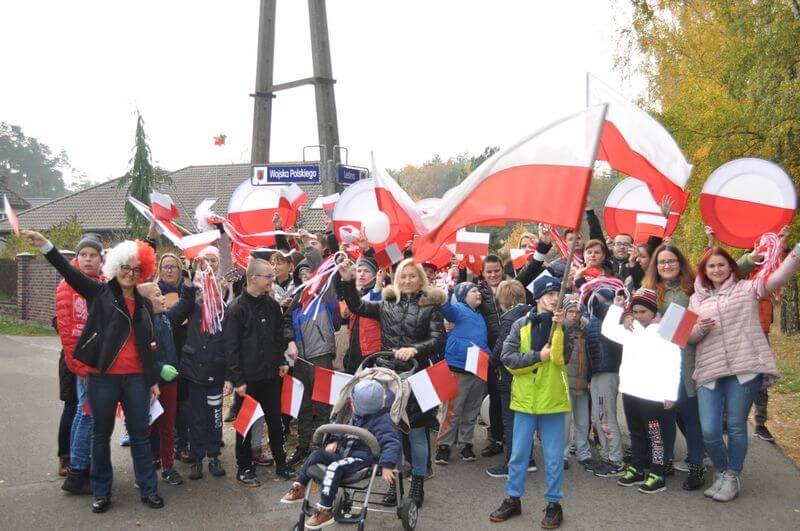 Uroczyste świętowanie 100. rocznicy odzyskania przez Polskę niepodległości w SOSW w Tanowie