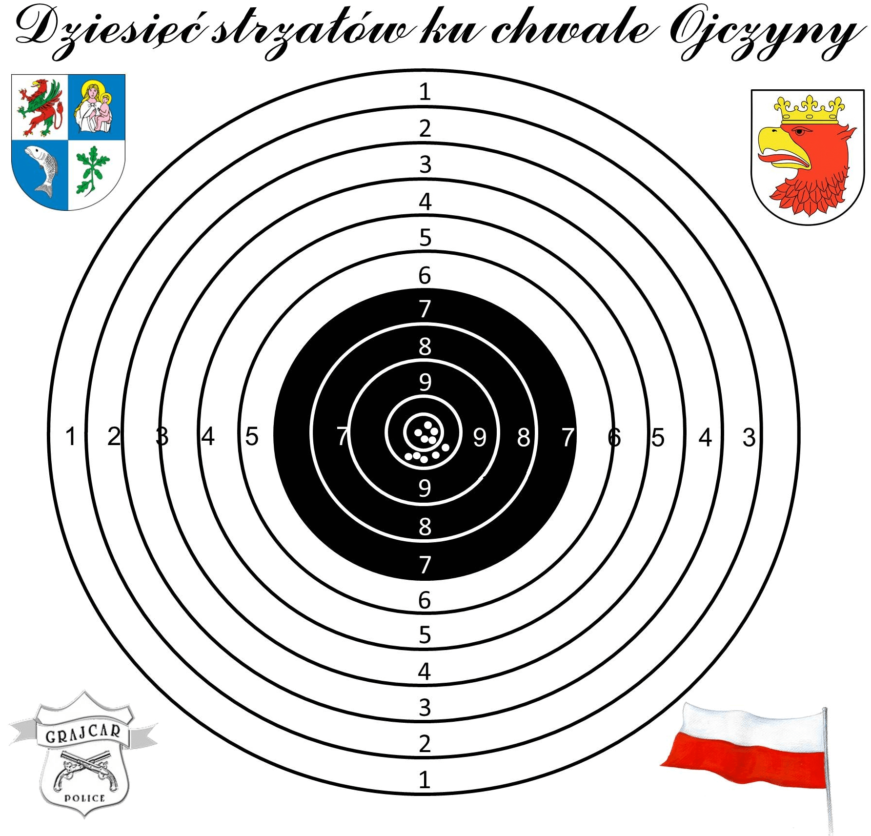 „10 Strzałów Ku Chwale Ojczyzny” – zapisy