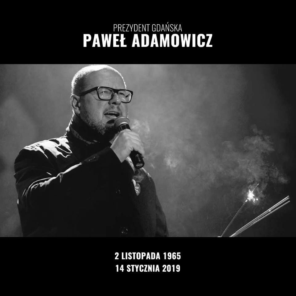 Prezydent Gdańska Paweł Adamowicz nie żyje