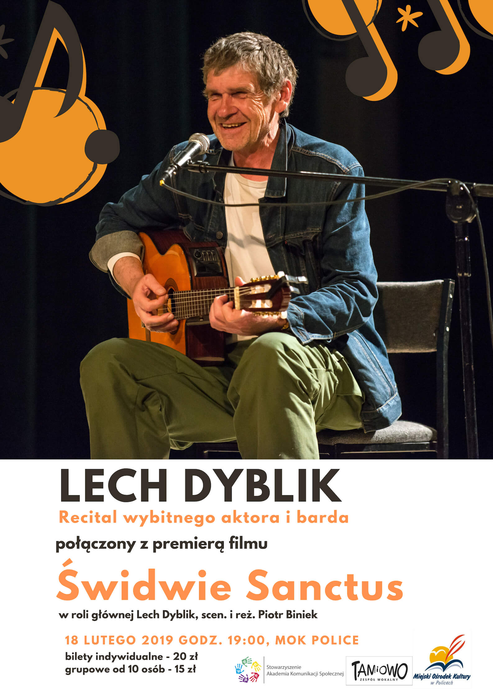 Świdwie Sanctus – premiera filmu i koncert Lecha Dyblika