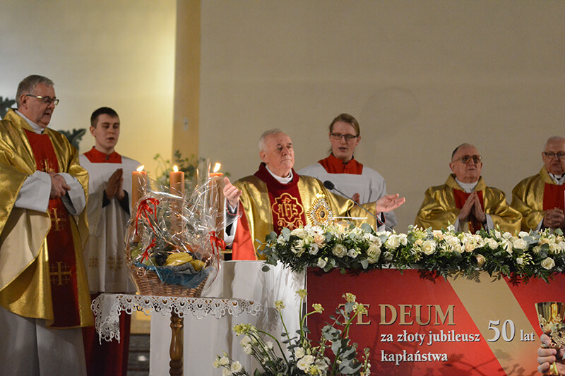 Obchody jubileuszu 50-lecia święceń kapłańskich ks. prałata Jana Kazieczki