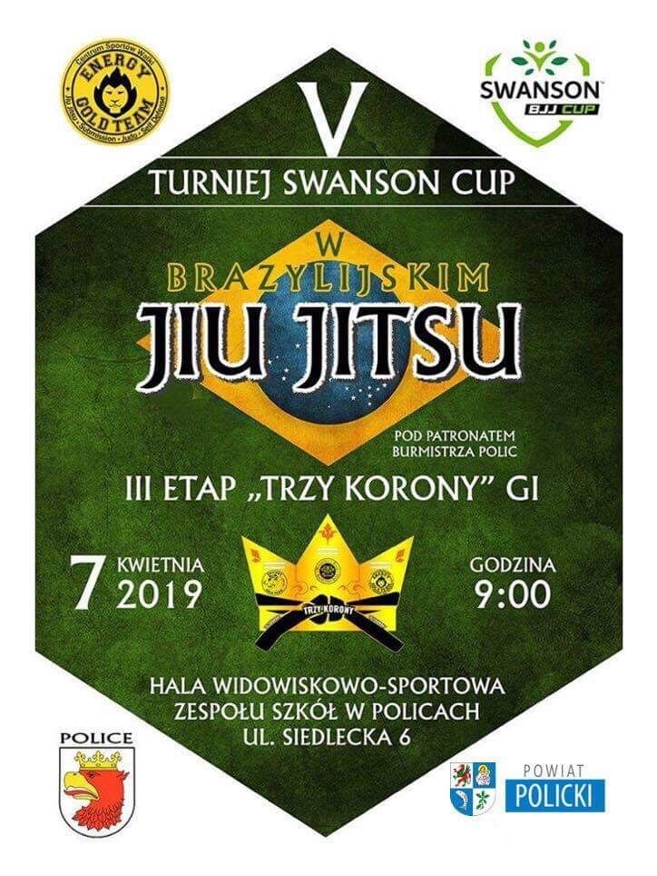 V Turniej SWANSON CUP w BJJ   w hali Zespołu Szkół w Policach