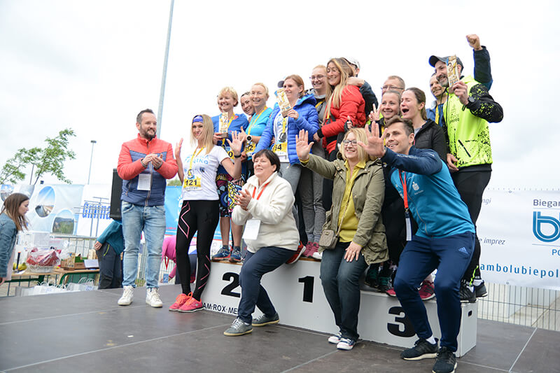 1. edycja biegu "Dobra Piątka" w Dobrej z wysoką frekwencją