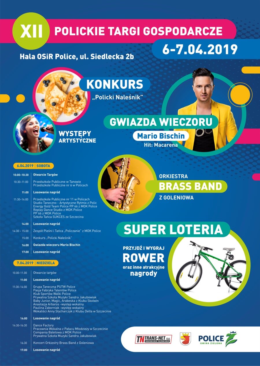 Zapraszamy na XII Polickie Targi Gospodarcze
