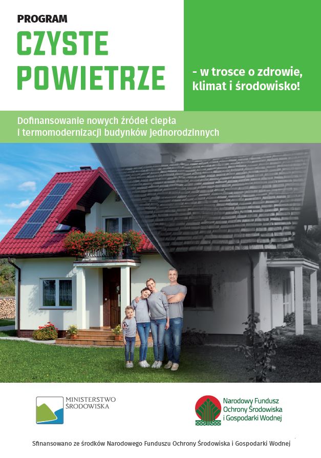 Bezpłatne warsztaty szkoleniowe dotyczące Programu Priorytetowego "Czyste Powietrze"