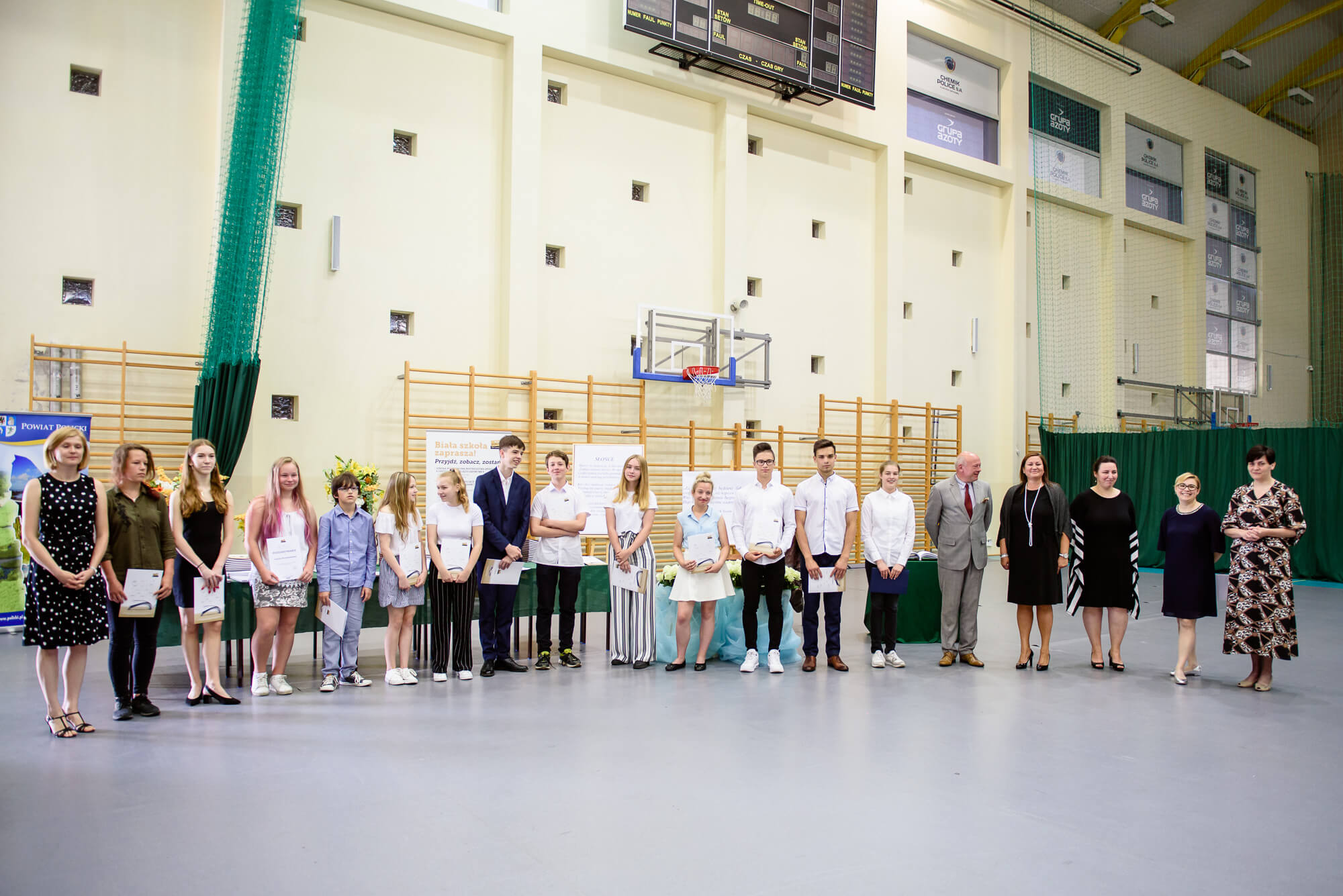 Zakończenie roku szkolnego w Zespole Szkół im. I. Łukasiewicza w Policach