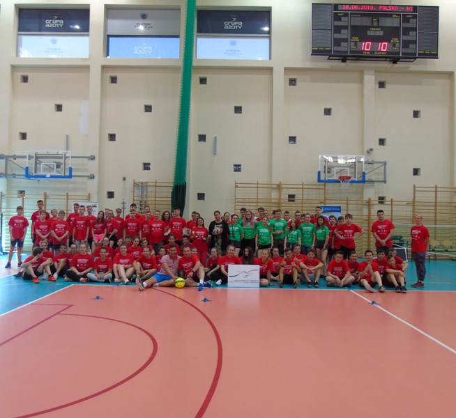 "Polsko-Niemiecki Dzień Sportu" w Zespole Szkół im. I. Łukasiewicza w Policach