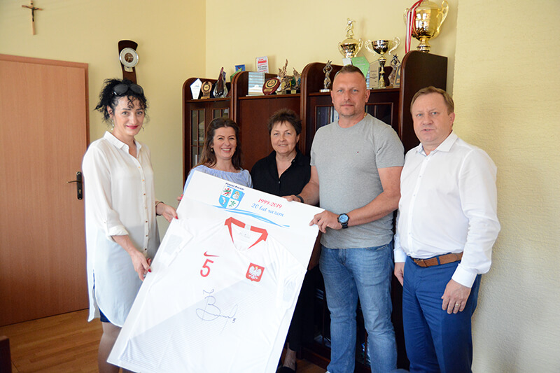 Koszulka Reprezentanta Polski Jana Bednarka przekazana